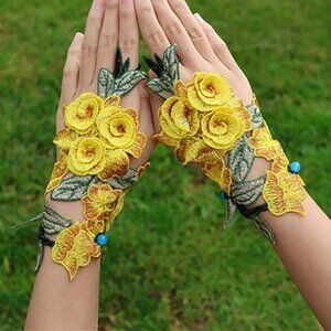 Bridal Wedding Cocktail Tea Party  Gloves